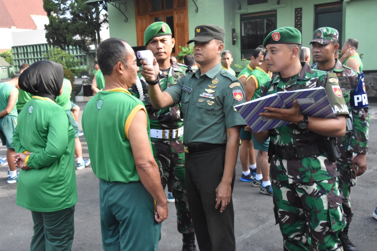 Korem 073/Makutarama laksanakan pencegahan Virus Corona